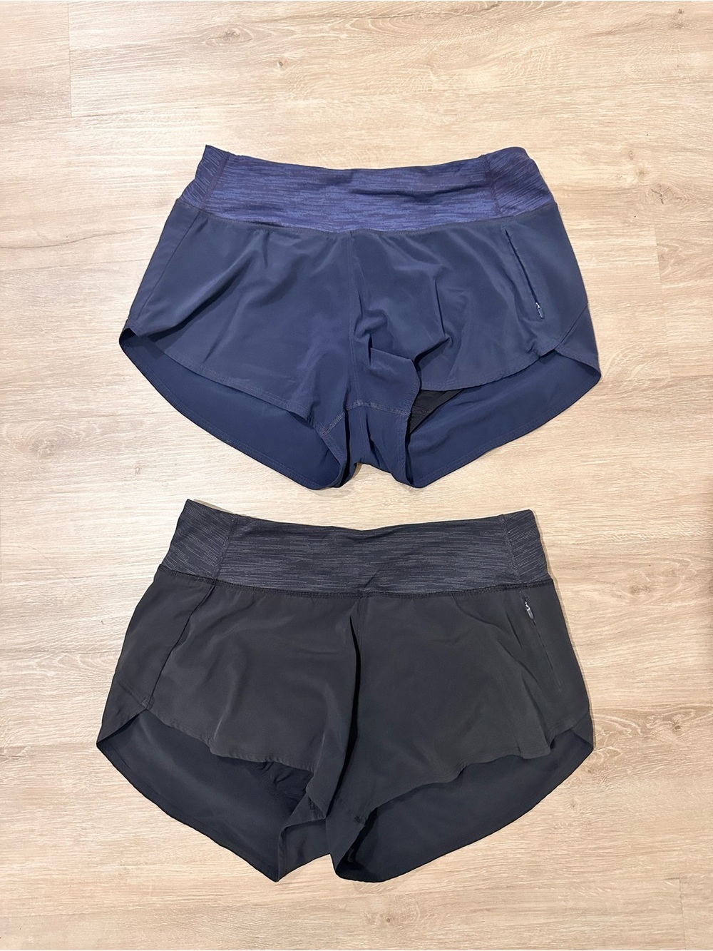 Outdoor Voices Women's Hudson Athletic Shorts — Navy and Black